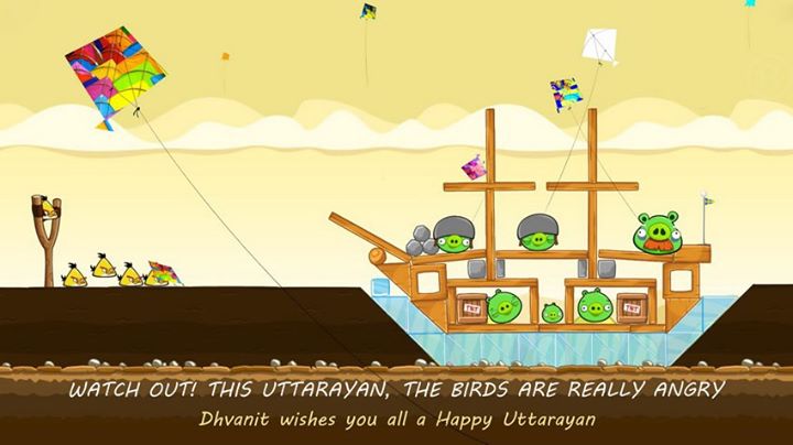 Watch Out! The birds are really angry this Uttarayan!
Wishing you all a Happy Uttarayan!