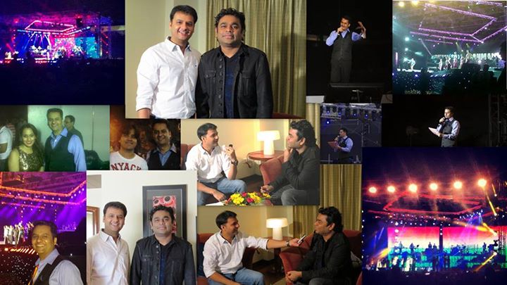 I closely watched him at the backstage and in the greenroom. Rahman is blessed with tranquility.

Pictures Courtesy: Vinay Panjwani and Hardik Pota