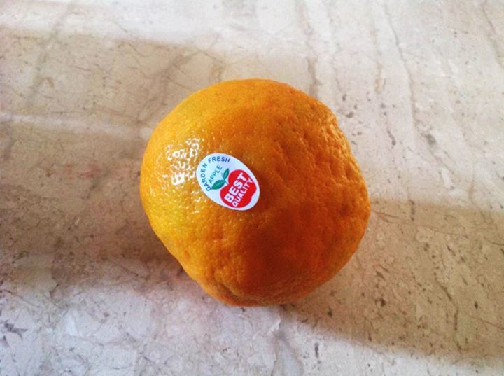 For those who buy fruits just because they have a fancy sticker on them.