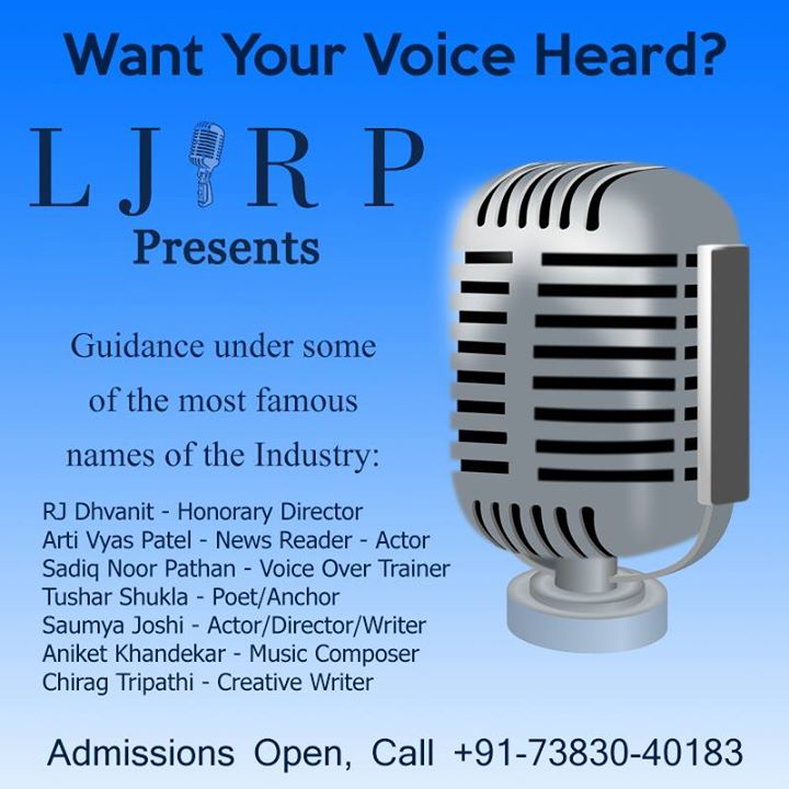 Wanna be an RJ? A copywriter? A voice over artist? 

Wanna be a part of the Radio Industry? Join the course. Call on 7383040183

#radio #rj #career #amdavad