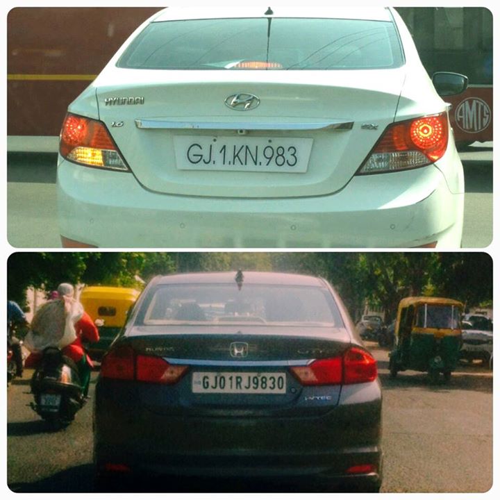 Found these cars on the way with these number plates. काश मेरी गाड़ी का नंबर GJ-1-RJ-983 होता!

#HappyBirthday #RadioMirchi #Amdavad #Ahmedabad #mirchi #car #numberplate #carnumber