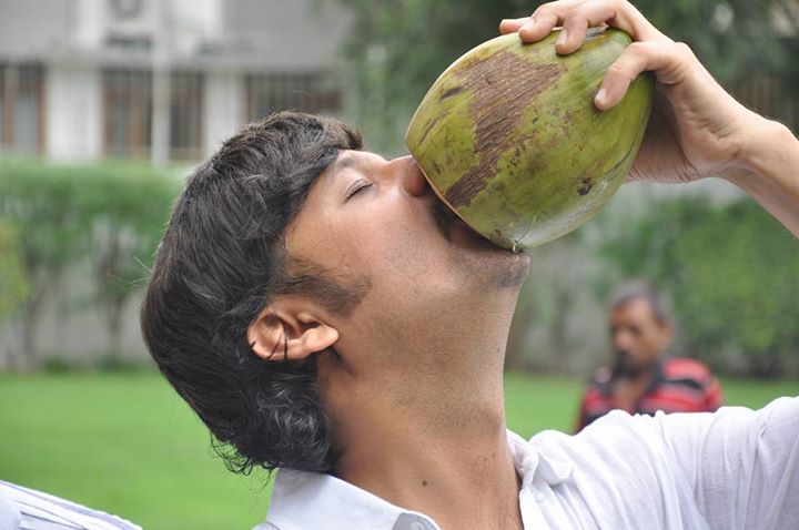 Coconut Water tastes the best this way!