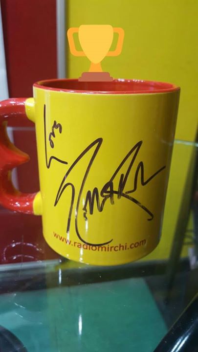 Tune in tomorrow morning, answer the Googly Contest question asked by #HrithikRoshan and win this #mirchi mug autographed by him. 

Also find what all I gifted him, some songs we sang along and much more. Don't forget to tune in!

#mohenjodaro