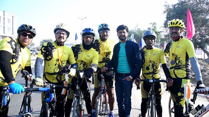 Had an amazing morning at Mehsana Cyclotsav yesterday!

#cycle #cycling #Cyclotsav #fitness #health