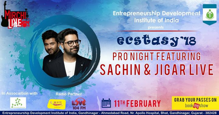 One of my most favorite Gujarati songs is 'Vhaalam Aavo'. The music composers duo @sachinjigar are going to perform live on 11th Feb in Ahmedabad. You can tune into Radio Mirchi and win passes. 
@soulfulsachin @jigarsaraiya

#sj #sachinjigar #concert #ahmedabad #amdavad