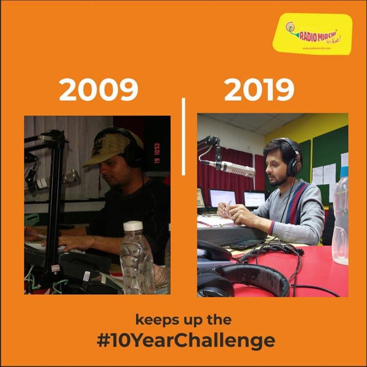 At mirchi #10yearschallenge

#10yearchallenge