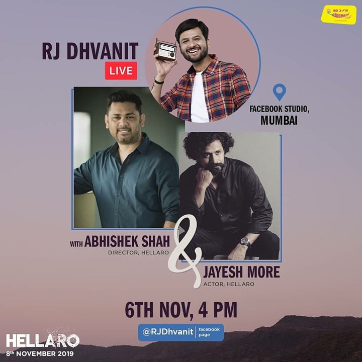 Going live with team Hellaro at 4 PM from Facebook headquarters! 

#hellaro #mirchigujarati