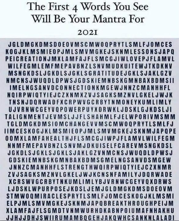 દિલ કો બહલાને કે લિયે... 

My four words were Miracles, Breakthrough, Love and Creation! Yours?! 

એટલું પોઝીટીવ ફીલ થશે કે વાત ના પૂછો! 🤗

#timepass #let2020pass