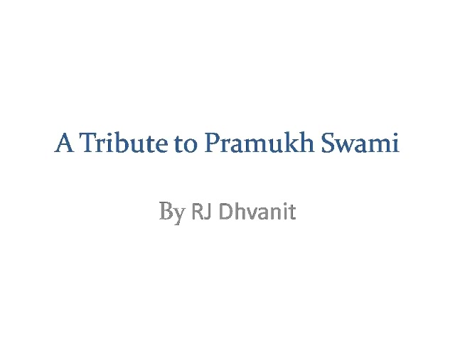 A humble tribute to Pujya Pramukh Swami Maharaj!

#swaminarayan #pramukhswami