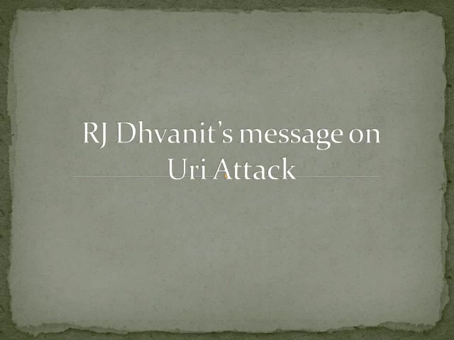 Uri Attack પછી ભારત શું કરશે ?

#UriAttack