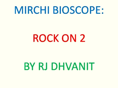 #mirchimoviereview : #rockon2 as jaded as Rs.1000 note 

#mirchibioscope #shraddhakapoor #farhanakhtar