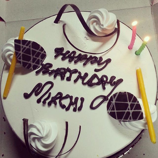 #mirchi ka #birthday #cake!

#celebration #office #colleagues #officefun