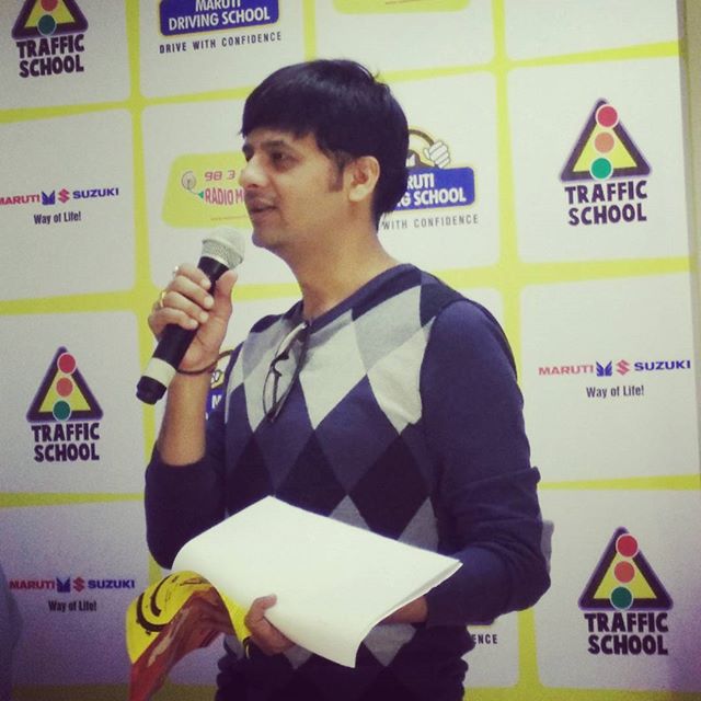 Traffic school Press con where I pledged to follow traffic rules!

#traffic #ahmedabad