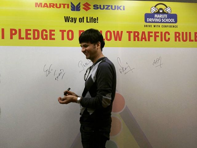 I just took a #pledge to follow #traffic rules. When are you taking the pledge? 
#ahmedabad #amdavad #iwill