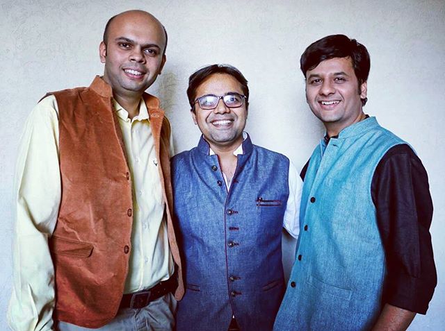 Dr. Parth Mankad, Kedar Upadhyay and yours truly! We are all set to 'prescribe music'. Music Calling! Save the Date! 
27th March, Sunday. Registration mandatory. 
Stay tuned for more details! 
#musictherapy #music #workshop