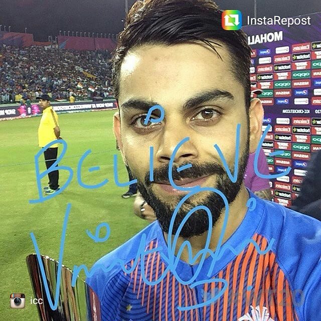 RJ Dhvanit,  twenty20, worldcup, cricket, wt20, virakkohli, repost