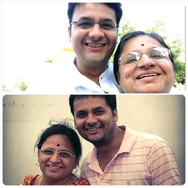 RJ Dhvanit,  happymothersday, maa, mom, mother, mothersday, oldpics, selfie