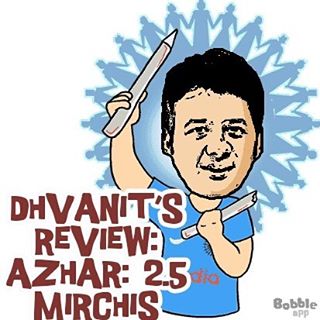 RJ Dhvanit,  azhar:, cricket, biopic, review, reviewer, azharthefilm, mirchibioscope, mirchimoviereview