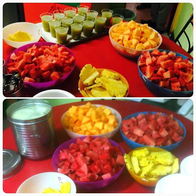 Fruit dish and sugarcane juice party by our promo producer Anshuman Dave!

#beattheheat #summer #summers #summer2016 #fruits #fruitdish #sugarcanejuice #heatwave #watermelon #mango #pineapple #staycool