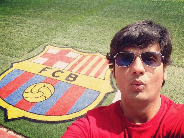 One more pic of #fcbarcelona 
#latergram #latepost #spain #barcelona #europe #eurotrip #travel #traveldairies #eurotrip2016 #football #fcb #campnou