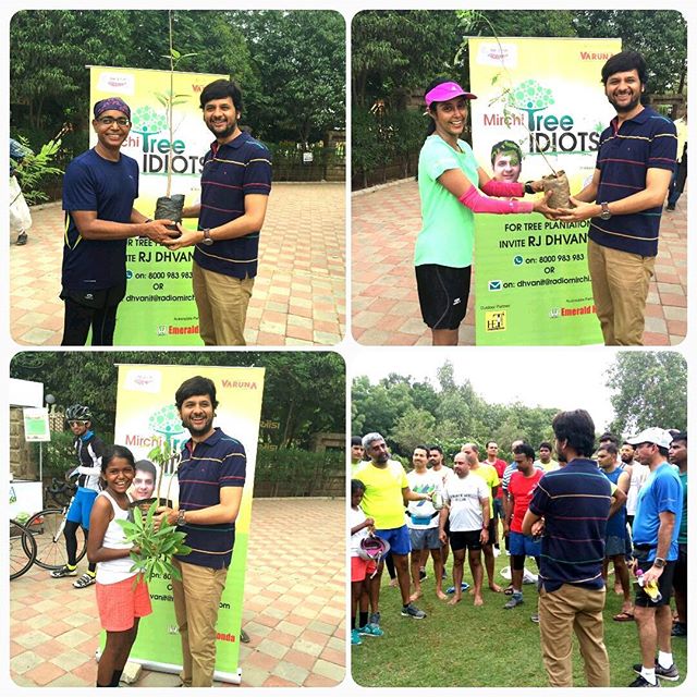 #treeidiot distributed tree saplings to Ahmedabad Distance Runners Association Members this morning!

#treeidiots #treeplanting #tree