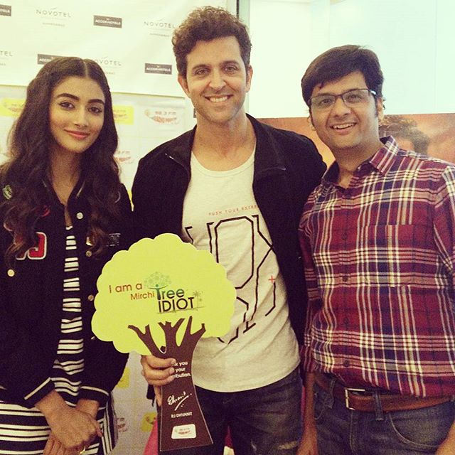 RJ Dhvanit,  treeidiots, gogreen, hrithikroshan