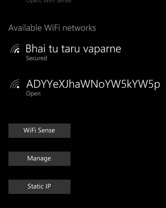 Epic wireless connection name!!
Courtesy: Internet 
#wifi #wirelessconnection #name