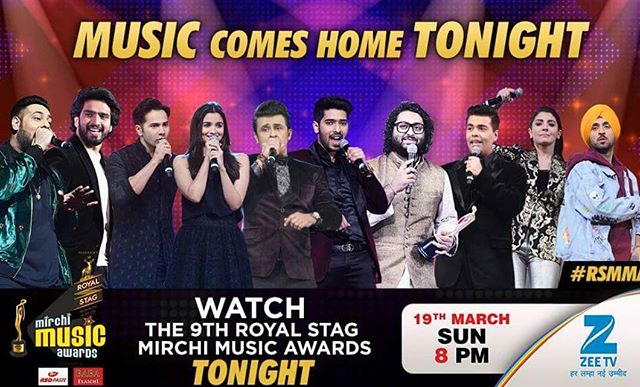 RJ Dhvanit,  mirchimusicawards, rsmma, music, musicalnight