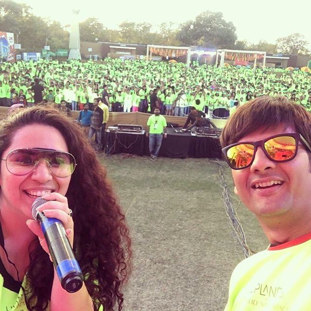 RJ Dhvanit,  mirchineonrun, neon, fitness, health, run, mirchi, glow, oldpic, throwbacktuesday