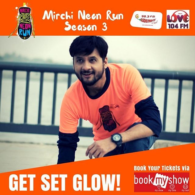 Register now for #mirchineonrun and get to be a part of my team. Lets GLOW up the New Year! There would be an after run EDM party too. 
#neon #run #mirchi #fitness #health