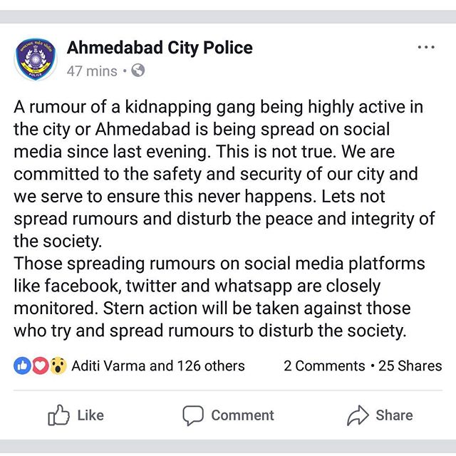 Pls don't spread rumors and panic!
#ahmedabad #amdavad