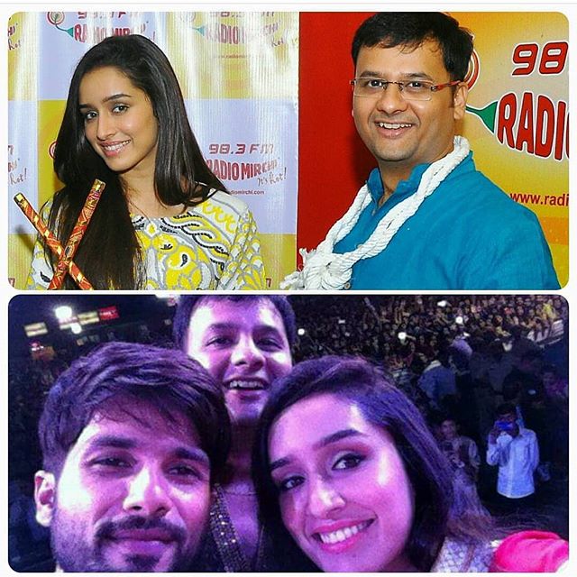 RJ Dhvanit,  oldpic, happybirthday, shraddhakapoor