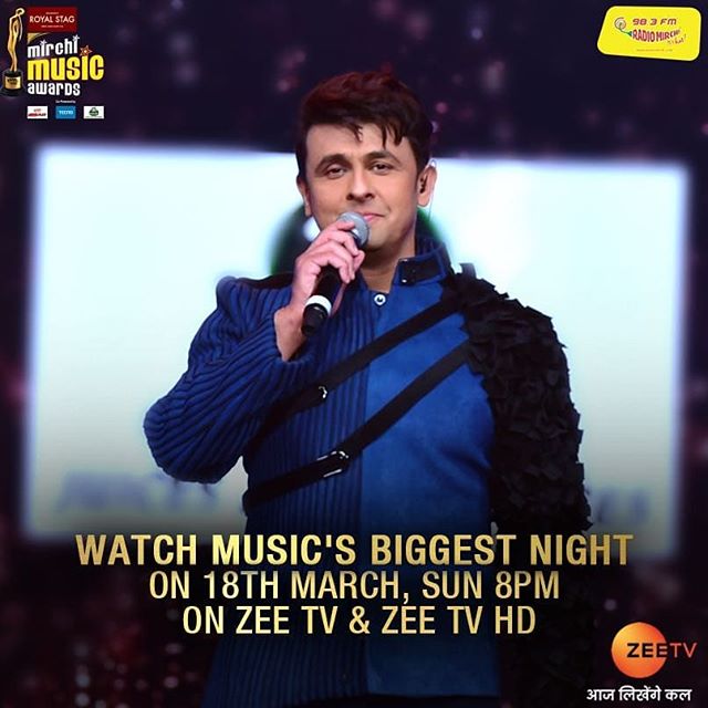 Don't forget to watch #mma tonight on Zee Tv at 8pm.

#mirchimusicawards #music #bollywood