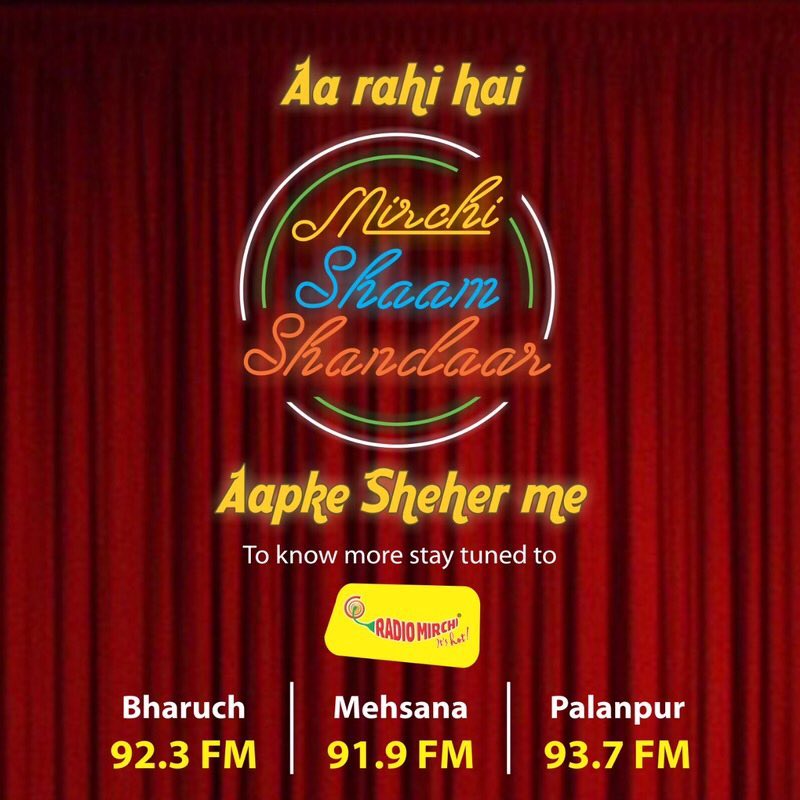 Hi Mehsana, 
Hi Palanpur, 
Hi Bharuch! 
I am coming over to your place to see you for Mirchi Shaam Shaandaar!