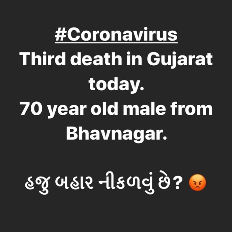 RJ Dhvanit,  Coronavirus