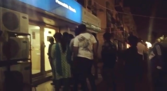 Long line at an #atm (captured by my jasoos @niralimac25)

Any ATM that you found that had cash today? 
#bank #cashcrunch #currency #currencycrisis