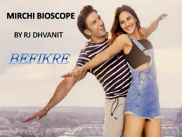 #befikre #moviereview audio - part 1
Listen to the Full detailed audio here: 
https://m.facebook.com/story.php?story_fbid=10153817385380834&id=81800370833
@ranveersingh #ranveersingh #vaanikapoor #mirchimoviereview