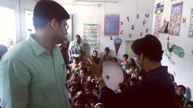 We did a #mango #party at an Aanganwadi in Jodhpur Area.