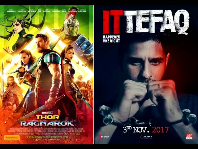 #mirchimoviereview #ittefaq & #thorragnarok Listen to the detailed audio bioscope on my Facebook Page: Dhvanit 
#mirchibioscope @aslisona @siddharth_malhotra @ittefaqthefilm