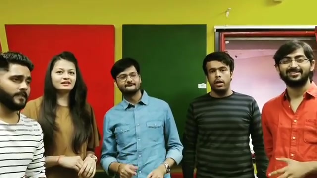 Here are the Fusion Five.. Who get to be a part of my #guitarguruvaar video and meet #vidyavox 
@vidyavox