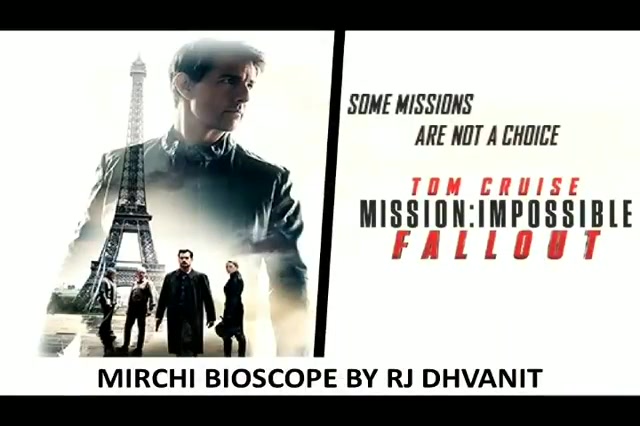 #mirchimoviereview #missionimpossible 4.5 out of 5! 
#mirchibioscope #moviereview #MI #dhvanit #dhvanitreviews