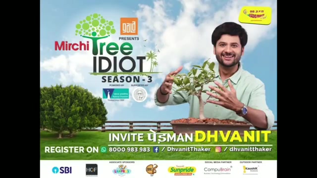 Haaaloo fraaands पेड़ लगालो.. #mirchitreeidiot in Maninagar today 
Coming to Vastrapur Bodakdev tomorrow. Register for your saplings by filling the form link in bio

#treeidiots #treeidiot3 #pedman #pedmandhvanit #पेड़mandhvanit

Video by @chiragpanchal__
Edited by @siddhraj.maisuriya