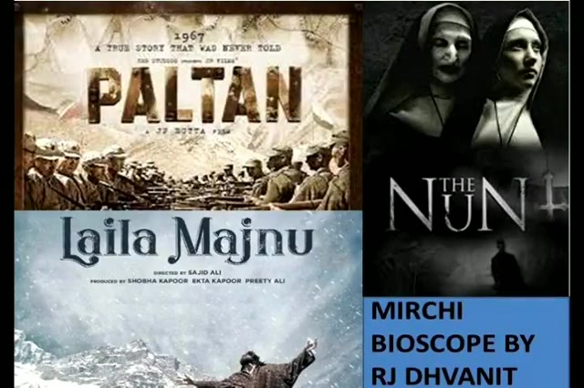 #mirchimoviereview #paltan #lailamajnu #thenun

#mirchibioscope #moviereview #dhvanitreviews