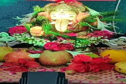 Beautiful #Ganesha at home!