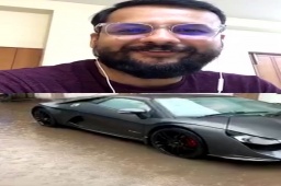 Here is the guy who owns the swanky car I had posted about in my #reel . 

#supercars #ayushsavlani