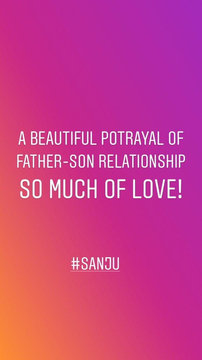 #Ranbir #RanbirKapoor #SanjuReview #Sanju #vickykaushal #dhvanitreviews #sanjaydutt #sunildutt https://t.co/Z7TwC4PzpJ