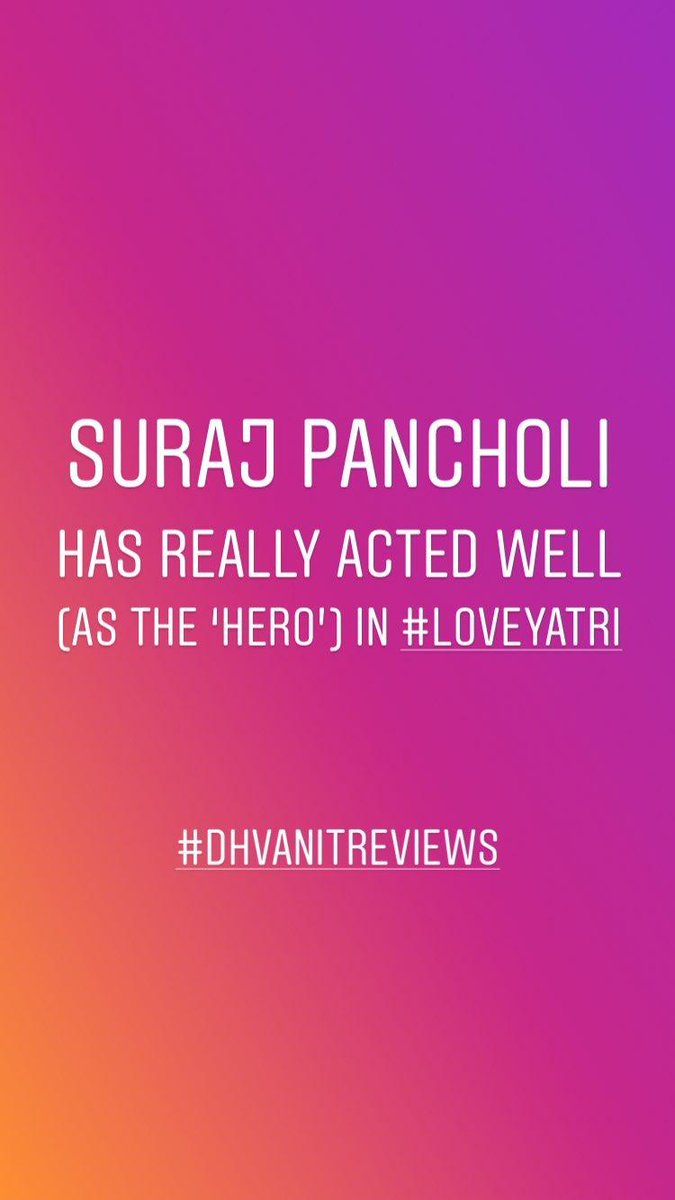 #mirchimoviereview #loveyatri #LoveTakesOver #LoveyatriReview #dhvanitreviews https://t.co/iqatE94ldX