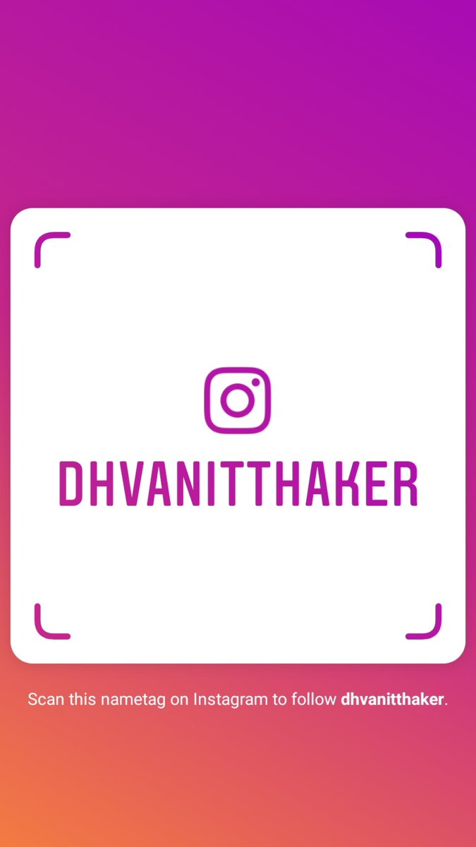 RJ Dhvanit,  instagram, nametag, instagramnametag