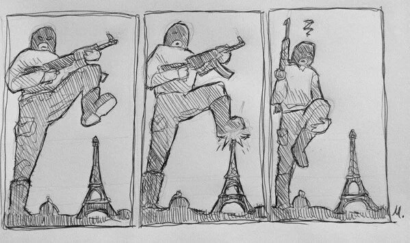 RJ Dhvanit,  ParisAttacks