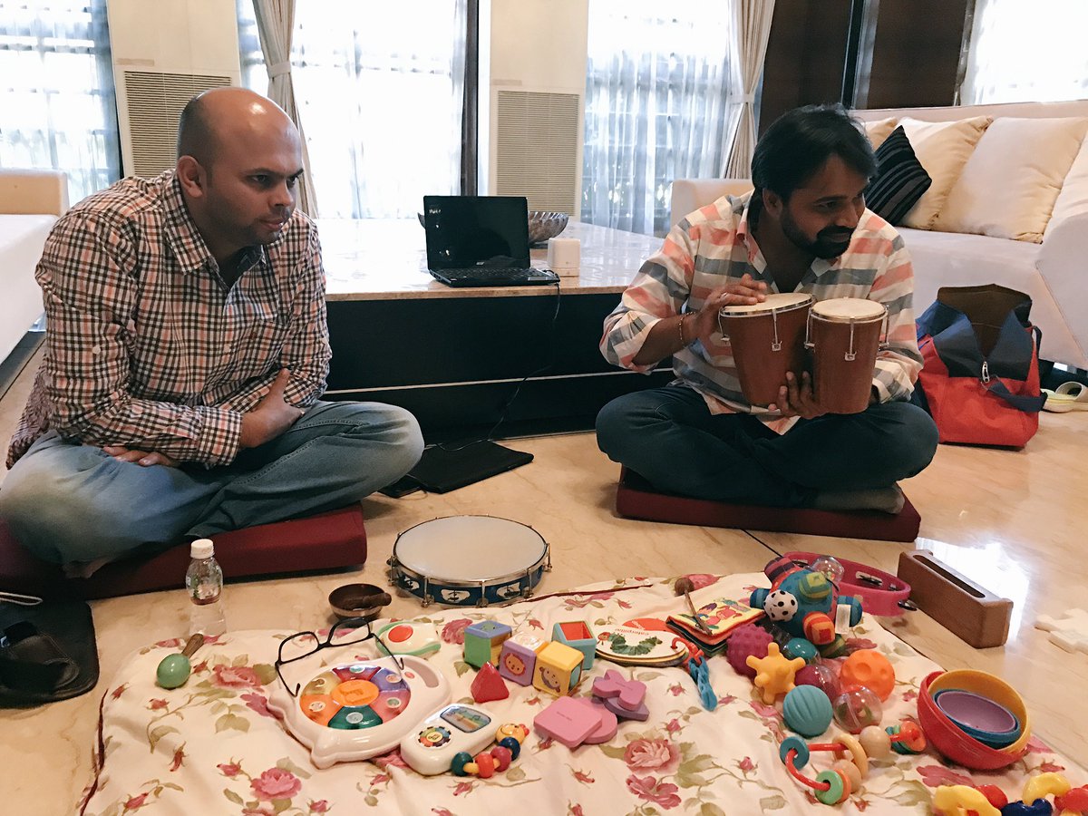 RT @Priyanshi_Patel: Sound healing for babies! @RjDhvanit @DrParthMankad! #Ahmedabad #MustDo #MommyLife https://t.co/CJPUfONe0l